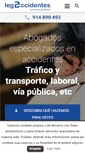 Mobile Screenshot of legaccidentes.com